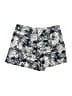 Margaret M 100% Cotton Print Black Shorts Size L - photo 2