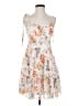 Simplee 100% Polyester Floral Orange Cocktail Dress Size S - photo 1