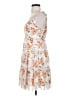 Simplee 100% Polyester Floral Orange Cocktail Dress Size S - photo 5