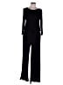 Annabelle Solid Black Jumpsuit Size L - photo 1