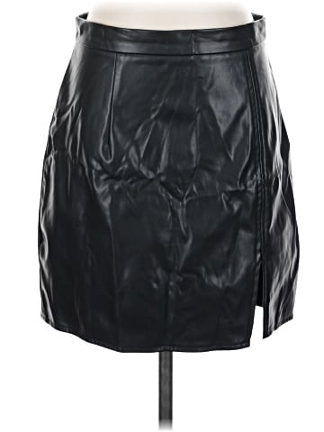 Unbranded Faux Leather Skirt (view 1)