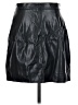 Unbranded Black Faux Leather Skirt Size L - photo 2
