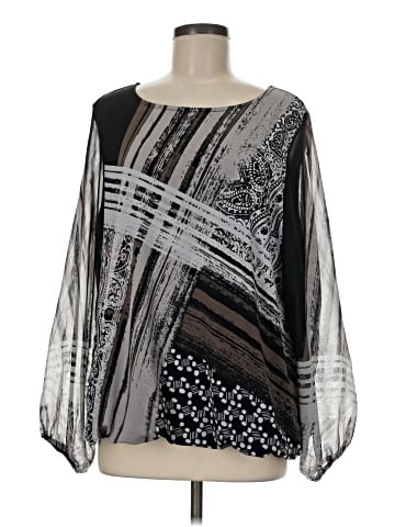 Alfani 3/4 Sleeve Blouse (view 1)