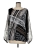 Alfani Silver 3/4 Sleeve Blouse Size M - photo 1