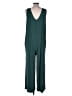 Yala Solid Green Jumpsuit Size L - photo 2