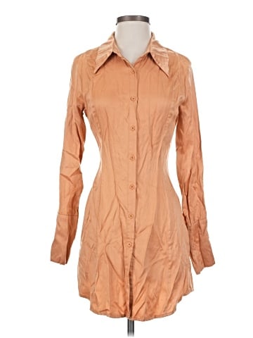 Missguided 3/4 Sleeve Button-Down Shirt (view 1)