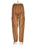 Unbranded Stripes Orange Cargo Pants Size L - photo 2