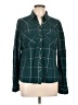 Shyanne Plaid Teal Long Sleeve Button-Down Shirt Size L - photo 1