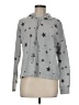 Paper Crane Stars Silver Zip Up Hoodie Size M - photo 1