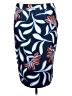 ELOQUII Print Blue Casual Skirt Size 16 Plus - photo 2