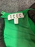 TCEC 100% Polyester Solid Green Casual Dress Size S - photo 7