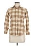Pendleton 100% Virgin Wool Tweed Tan Long Sleeve Button-Down Shirt Size M - photo 1