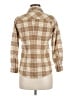 Pendleton 100% Virgin Wool Tweed Tan Long Sleeve Button-Down Shirt Size M - photo 2