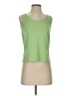 St. John Green Sleeveless T-Shirt Size P (petite) - photo 1