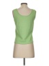 St. John Green Sleeveless T-Shirt Size P (petite) - photo 2