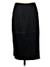 Victor Costa Solid Black Formal Skirt Size 4 - photo 1
