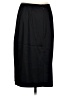 Victor Costa Solid Black Formal Skirt Size 4 - photo 2