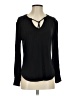 Amour Vert Black Long Sleeve Blouse Size S - photo 1