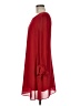 Neiman Marcus 100% Polyester Solid Red Casual Dress Size 8 - photo 5