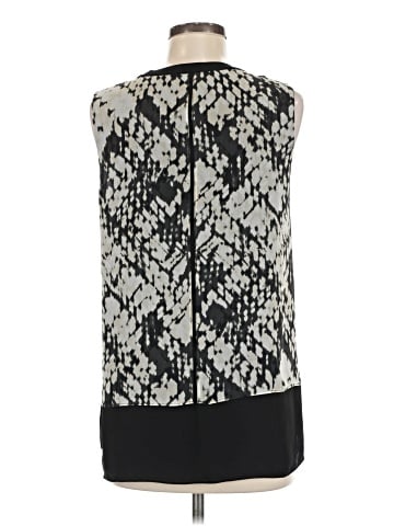 Vince. Sleeveless Silk Top (view 2)