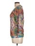 Alberto Makali 100% Polyester Teal 3/4 Sleeve Blouse Size L - photo 5