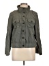 Ann Taylor LOFT 100% Nylon Solid Green Jacket Size L - photo 1
