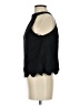 Aqua Black Sleeveless Blouse Size S - photo 5