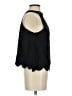 Aqua Black Sleeveless Blouse Size S - photo 4