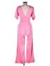 Unbranded Solid Pink Jumpsuit Size XL - photo 2