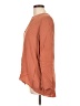 Theory Orange Long Sleeve Blouse Size L - photo 5