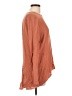 Theory Orange Long Sleeve Blouse Size L - photo 4