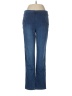 Chico's Chevron-herringbone Blue Jeans Size 0R - photo 1