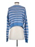 American Eagle Outfitters Stripes Blue Pullover Sweater Size S - photo 2