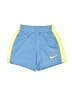Nike 100% Polyester Color Block Blue Athletic Shorts Size 2T - photo 1