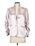 Generation Love 100% Polyester Metallic Silver Blazer Size S - photo 1