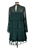 Zara 100% Polyester Green Cocktail Dress Size L - photo 2