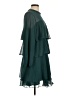 Zara 100% Polyester Green Cocktail Dress Size L - photo 4