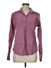 Rockies Plaid Pink Long Sleeve Button-Down Shirt Size M - photo 1