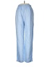 Forever 21 Color Block Blue Linen Pants Size M - photo 2