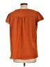 Allegra K 100% Polyester Orange Short Sleeve Top Size L - photo 2