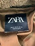 Zara Brown Faux Fur Jacket Size S - photo 6