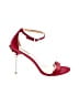 Badgley Mischka Red Sandals Size 8 1/2 - photo 1