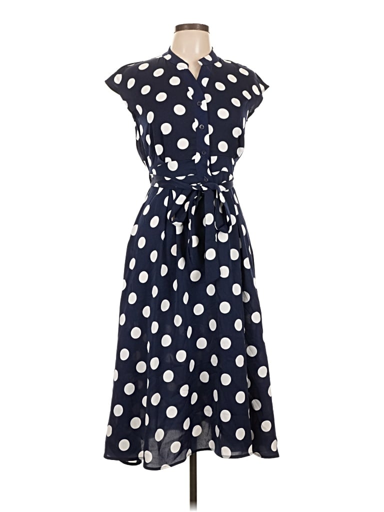 Pre-owned Assorted Brands Casual Dress In Blue