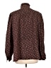 Pykettes 100% Polyester Paisley Brown Long Sleeve Blouse Size EU 42 / US 12 - photo 2