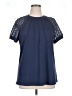 Automet Blue Short Sleeve Blouse Size XL - photo 1
