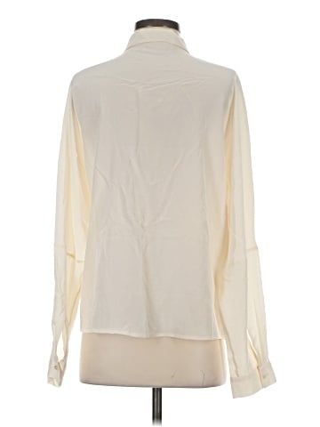 Jenni Kayne Long Sleeve Silk Top (view 2)