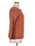 Relativity 100% Cotton Chevron-herringbone Orange Pullover Sweater Size 1X - photo 4
