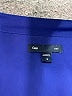 Gap 100% Polyester Solid Blue Casual Dress Size S - photo 7