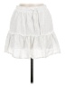 Subdued Solid White Casual Skirt Size M - photo 1
