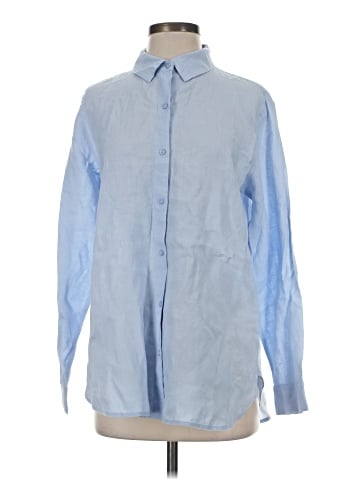 Eileen Fisher Long Sleeve Button-Down Shirt (view 1)